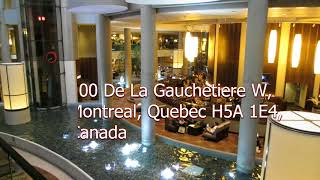 It's Amazing! Hotel Bonaventure Montreal.