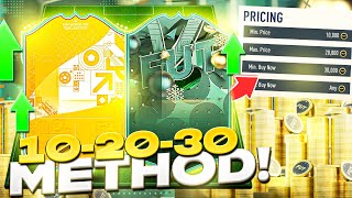 BEST TRADING METHOD IN FIFA 23! HOW TO DO THE 10-20-30 TRADING METHOD! MAKE EASY COINS IN FIFA 23!