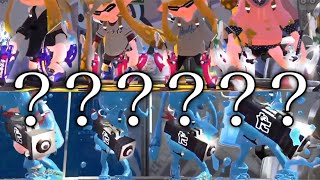 “スパッタリー×４”と”おちば×４”にかき乱されるXP3000プレイヤー【スプラトゥーン２/Splatoon2】