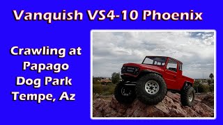 Vanquish VS4-10 Phoenix Crawling at Papago Dog Park Tempe, Arizona