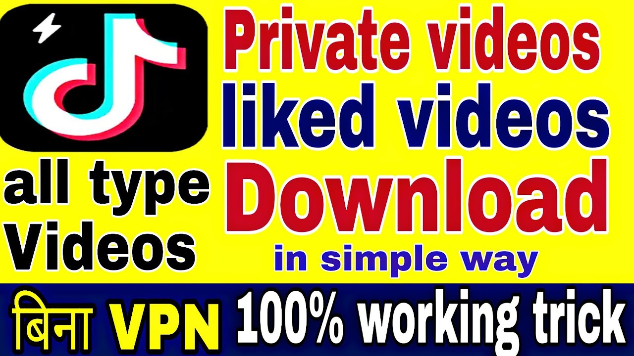 How To Download All Tiktok Videos After Ban |tik Tok Private Video ...