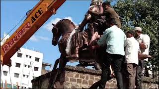 ದೀರ್ಘ ಹೋರಾಟದ ನಂತರ ಬಂದ ಬಸವಣ್ಣನವರ ಪುತ್ಥಳಿ