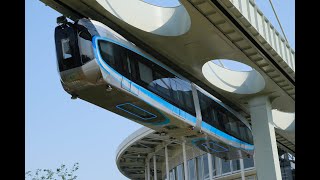 Optics Valley Sky Rail - China's first suspended monorail (potentially) 光谷空轨航拍 - 可能是中国第一条悬挂式单轨