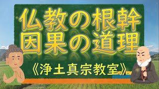 【 仏教の根幹 因果の道理 】～幸・不幸は何によって決まるのか？～