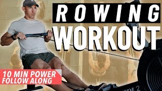 POWER ROWING WORKOUT: How to Get Stronger on the Rowing Machine
