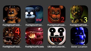 Five Nights at Freddys, Five Nights at Freddys  HW, Five Nights at Freddys 2, Five Nights at Freddys