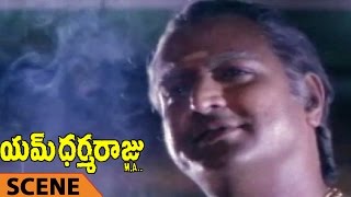 Mohan Babu Killing Sakshi Ranga Rao Scene || M Dharmaraju MA Telugu Movie || Mohan Babu