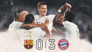 Efficiency against Barca! | FC Barcelona vs. FC Bayern 0-3 | Champions League Highlights