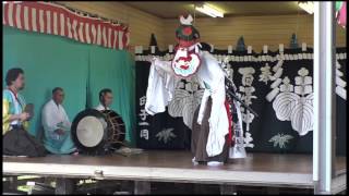 星山神楽「山神舞」京田八幡宮