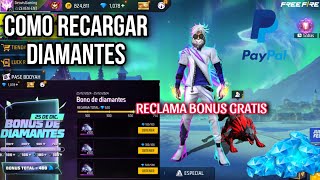 Cómo Hacer Recargas de DIAMANTES en FREE FIRE por PAGOSTORE gratis con Paypal - fácil y rápido 2025😎