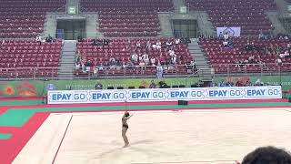 Breanna Labadan (PHI) Clubs Q - World Championships Sofia 2022