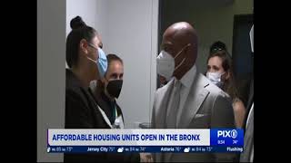 PIX 11 Morning News - Project Renewal Opens Bedford Green House