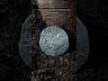 1613 1618 silver 3 kreuzer ernst ii standard circulation coin. german states. metal detecting find.