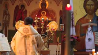 4 Владика Венедикт - His Grace Benedict at St. Elias (Great Entrance, Anaphora)