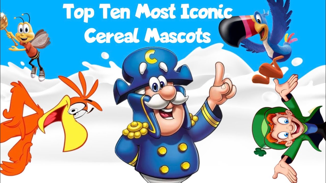 Top Ten Most Iconic Cereal Mascots - YouTube