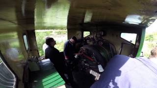 A footplate ride along the Deeside Railway on Andrea Barclay Steam Loco Salmon