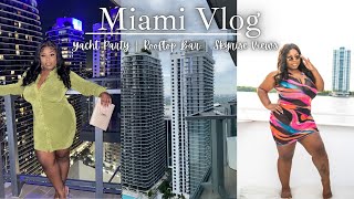 SOLO MIAMI TRIP | Staycation East Miami Luxe Hotel | RoofTop Bar | Yacht Party  | TheKeyisMEVlogs