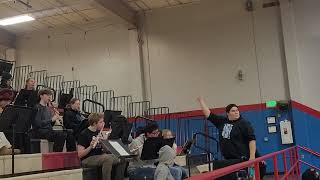 CHS Pep Band at Basketball Game 1-21-25