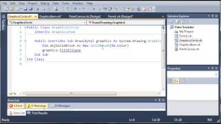 Visual Basic Tutorial 170 Paint Part 3 Building GraphicsCircle YouTube