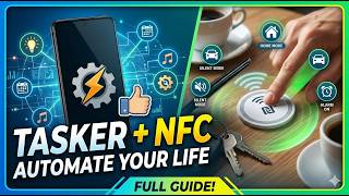 Automate Your Life With NFC Tags + Tasker (no root req)