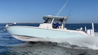 SOLACE 30 HCS Hybrid Center Console Bay Boat