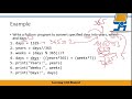 Examples of Modulus, Exponentiation and Floor division Operators | Python Arithmetic Operator