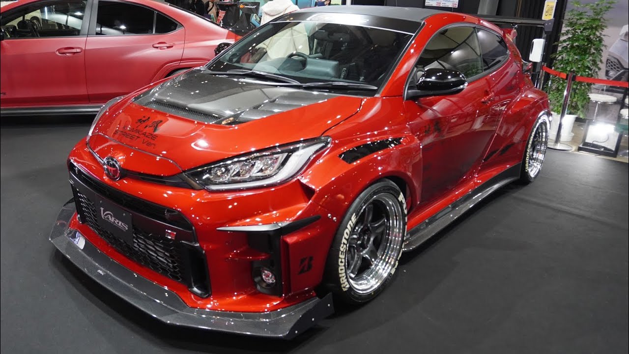 GR YARIS KAMIKAZE Ver. By VARIS / Tokyo Auto Salon 2023 - YouTube