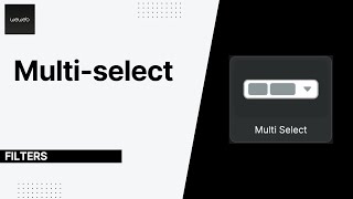 Filter a collection with a multi-select
