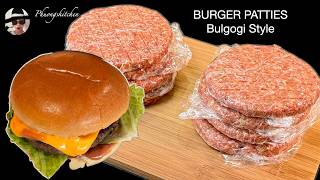 Bí quyết  làm thịt Hamburger bò vị Hàn Quốc Bulgogi