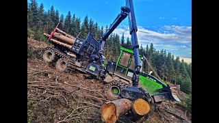 🌲NOE 210-R8 • Spezialforstmaschine • special Combi • Big Skidder • Strong Machine • ForwarderAction🌲