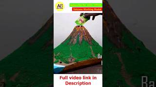 Valcano Working Model Best Project For Science Fair Schoolassignment Craft Valcano