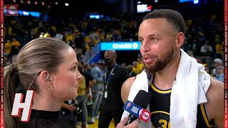 Stephen Curry Talks Game 1 Win, Postgame Interview - WCF | 2022 NBA Playoffs