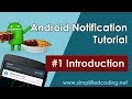 #1 Android Notification Tutorial - Introduction