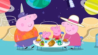 Breakfast In The Space Cafe 🪐 | Peppa Pig Official Full Episodes
