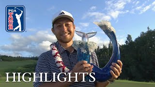 Xander Schauffele highlights | Round 4 | Sentry