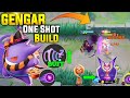 26 KILLS! GENGAR NEW ONE SHOT BUILD FOR DREAM EATER! 100% BRUTAL DAMAGE | POKEMON UNITE GAMEPLAY