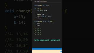 C programming Exercise - 17 #C #shorts #shortsvideo #coding #programming #versionup