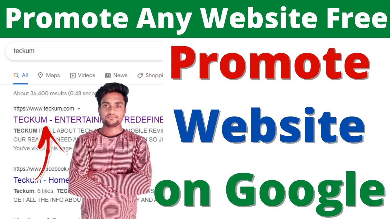 Promote Your Website On Google For Free | How To Promote New Website On ...