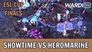 ShoWTimE vs HeroMarine - FINALS! of ESL Open Cup EU #18 (PvT)