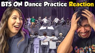 BTS ‘ON’ Dance Practice - Amazed Couples Reaction!