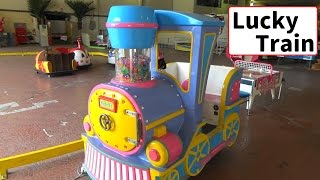 ラッキートレイン　Lucky train　【こどもの乗り物】　遊園地