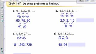 Ch8 Lesson 2 Function Rules Video Lecture