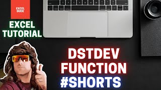 DSTDEV Function #shorts Microsoft Excel Tutorial