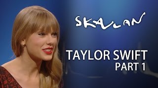 Taylor Swift | "It´s no secret that I write songs about people" | Part 1 | SVT/NRK/Skavlan