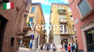 🇮🇹 Driving in Verona old town. Italy