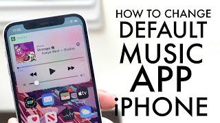 How To Change Default Music App On iPhone!