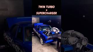 twin turbo+supercharger#shortsfeed #twinturbo #viral