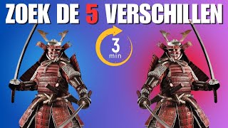 Zoek de 5 Verschillen! |🕵️ in 3 Minuten! (MOEILIJK) Editie #3