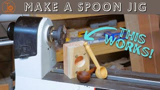 DIY: Make a Spoon and Coffee Scoop Jig for your Lathe