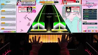 [CHUNITHM LUMINOUS PLUS] アプリコット (EXPERT 10) ALL JUSTICE SSS+ 1,009,919 [MAX -11]